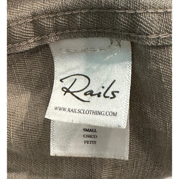 Rails Maverick Sage Camo Military/Bomber Style Jacket women's size S - Picture 6 of 14